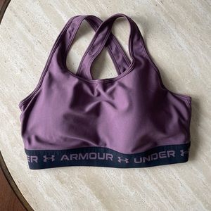Under Armour Compression Sports Bra, Size L